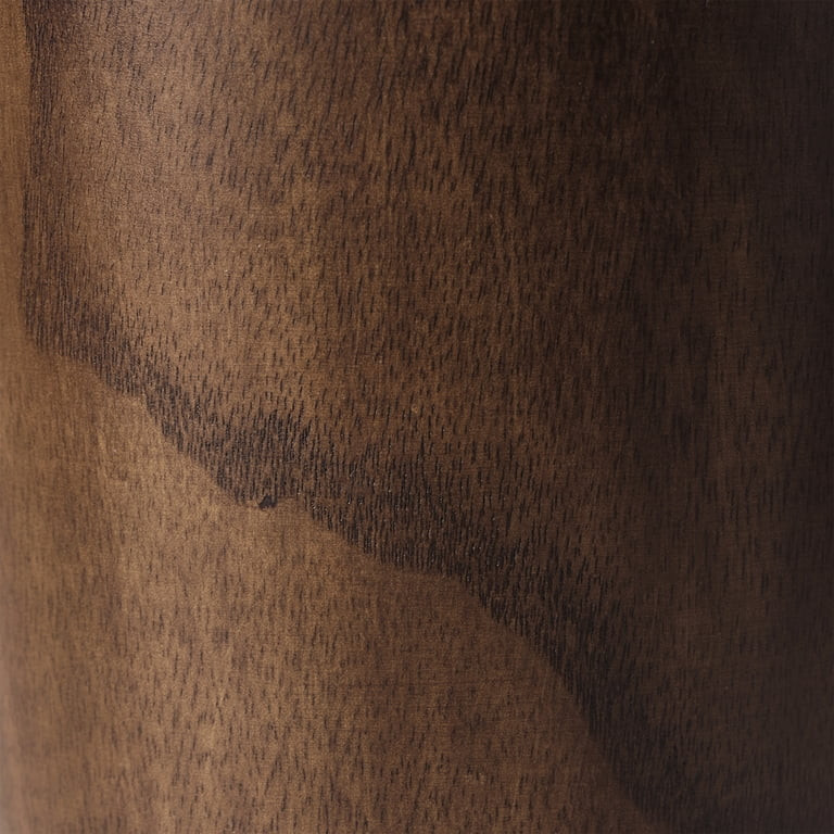 Better Homes & Gardens Brown 14" Paulownia Wood Angular Tall Vase | Walmart (US)