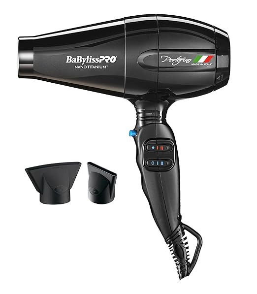 BaBylissPRO Nano Titanium Italian Portofino Hair Dryer - Professional 2000 Watt Blow Dryer | Amazon (US)