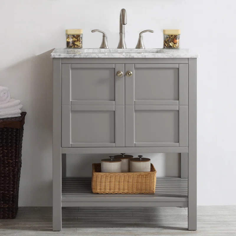Zara 30" Single Bathroom Vanity Set | Wayfair North America
