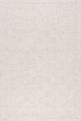 Ivory Robyn Wool 5' x 8' rug | Rugs USA