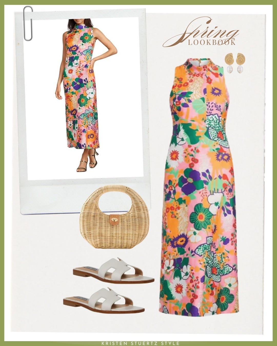 This colorful Frances Valentine maxi dress is a statement piece for spring!
I’ve paired it with a pair of flat sandals, Mark & Graham wicker bag,  and nautical earrings.

@ltk @Tuckernuck 

#date night outfits #spring outfits 2026 #spring dresses #vacation outfits beach #easter dress women #ltkshoecrush

#LTKTall #LTKOver40 #LTKootd