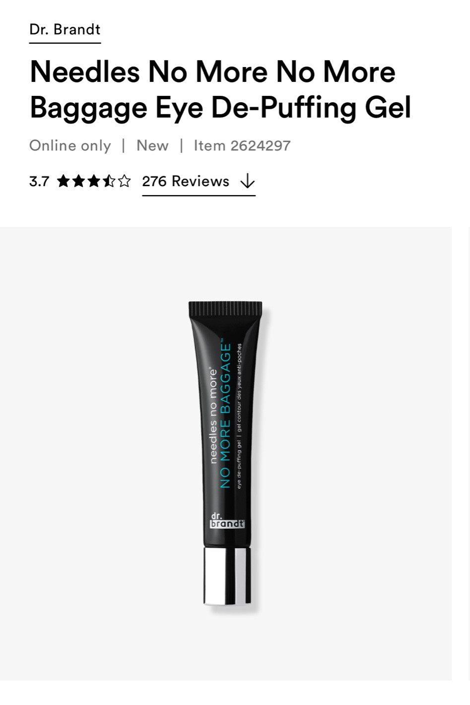 Famous Dr. Brant’s Eye De-Puffing Gel. Such a need 🙋🏼‍♀️ 

#LTKstyletip #LTKbeauty