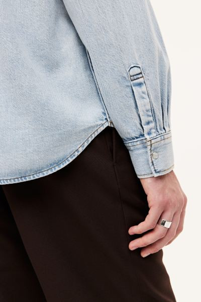 Regular Fit Denim Shirt | H&M (US + CA)