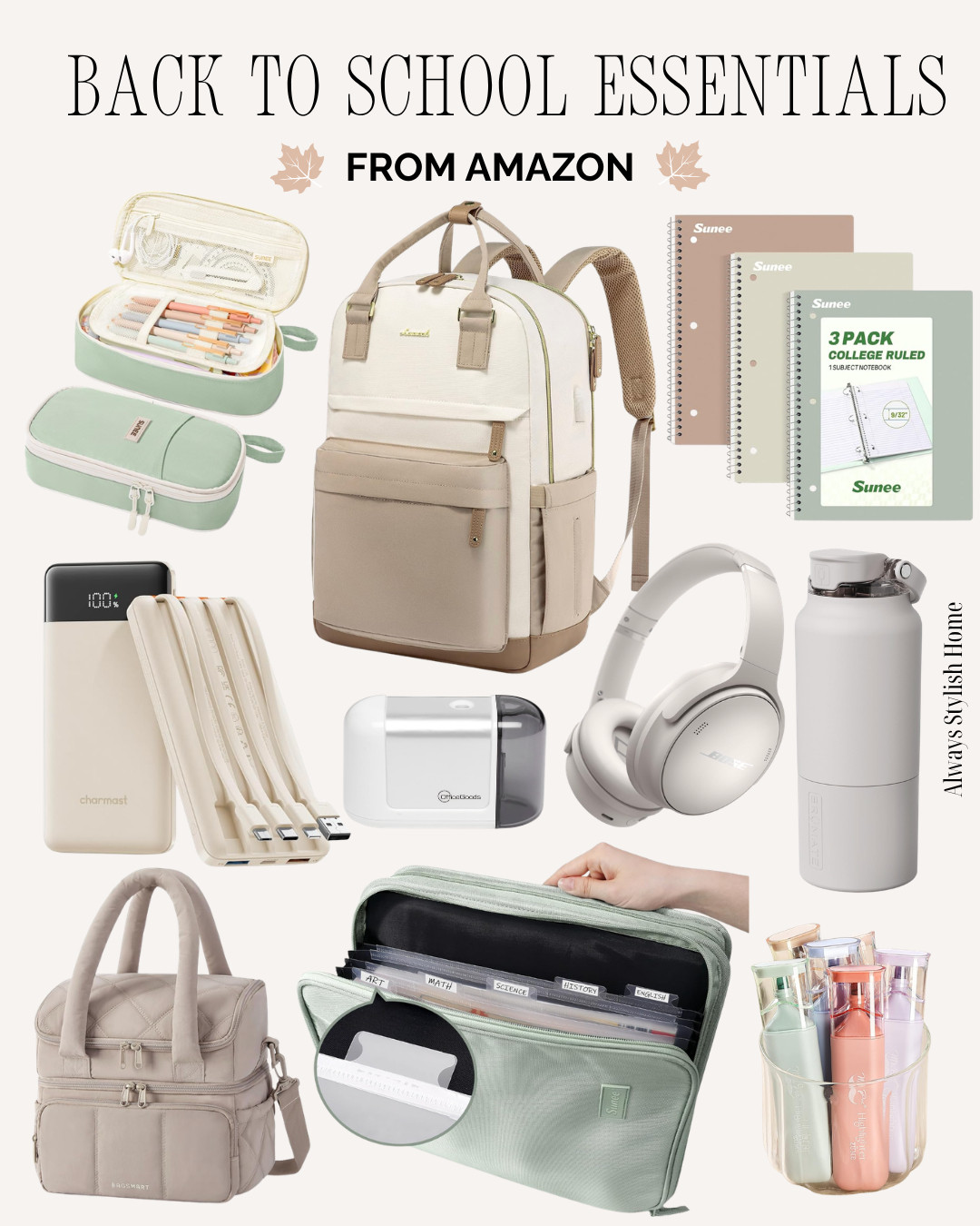 🎒📚 Amazon Back-to-School Essentials for High Schoolers! Sharing must-have Amazon finds to make heading back to school a little easier! From backpacks + water bottles to school supplies, organization essentials, tech accessories + everyday classroom must-haves, these are perfect for getting your high schooler ready for the new year. ✏️✨

Easy, affordable finds for high school back-to-school shopping all in one place!

#AmazonFinds #BackToSchool #BackToSchoolEssentials #HighSchoolEssentials #AmazonBackToSchool #SchoolSupplies #HighSchoolMustHaves #LTKFinds
 

 #LTKmorningroutine #LTKSeasonal #LTKKids