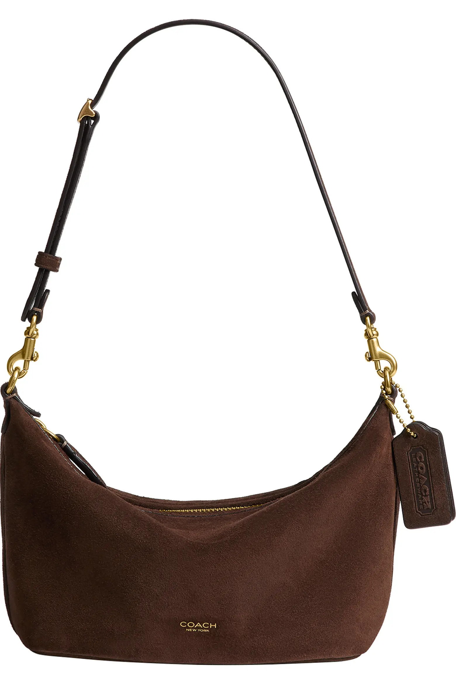 COACH Demi Suede Shoulder Bag (Women) | Nordstrom | Nordstrom