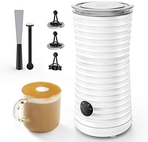 Automatic Milk Frother and Warmer, morpilot Electric Milk Foamer with Silent Operation, 4 Modes, ... | Amazon (UK)