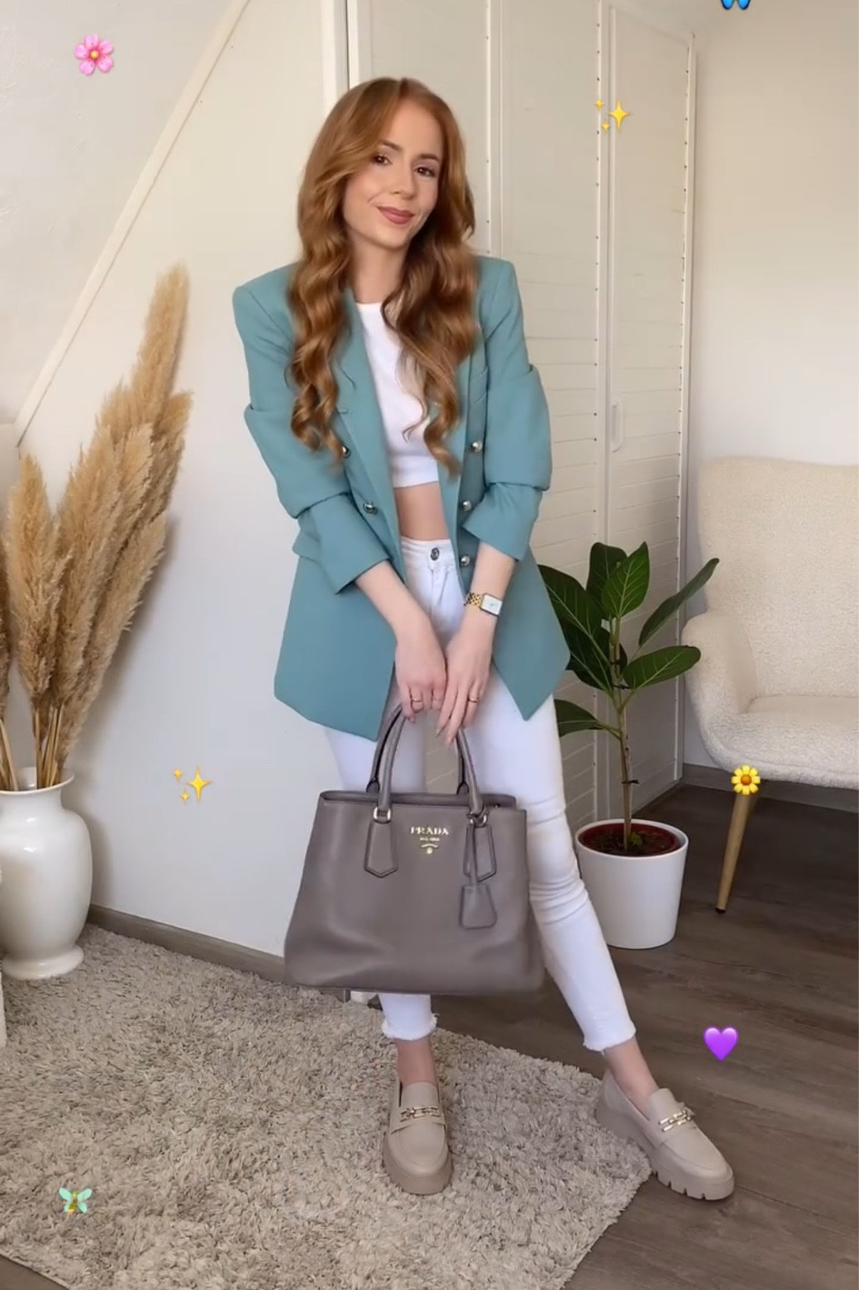 Einige alternative sommerliche Blazer zu diesem hier hab ich euch verlinkt 🩷 Mein Blazer ist von Mango, aktuell gibts ihn nur in Schwarz (auch toll & auch verlinkt) 🫶🏼 Anzeige

#LTKsummer #LTKstyletip #LTKworkwear