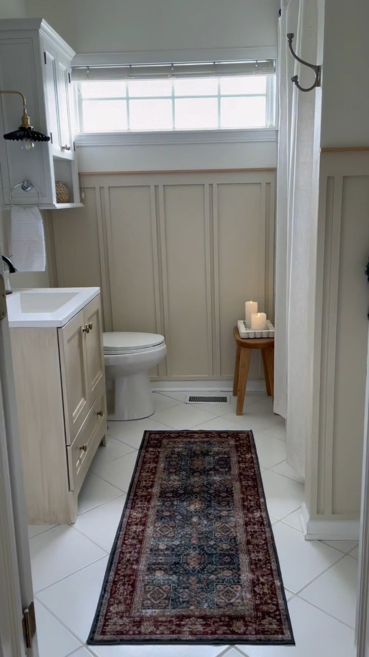 DIY Bathroom Renovation 
Neutral Home
Home Decor 
 Bathroom Inspo

#LTKFindsUnder100 #LTKFallSale #LTKHome