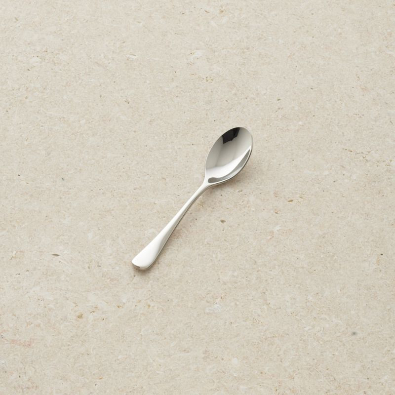 Caesna Mirror Coffee Spoon by Robert Welch + Reviews | Crate & Barrel | Crate & Barrel