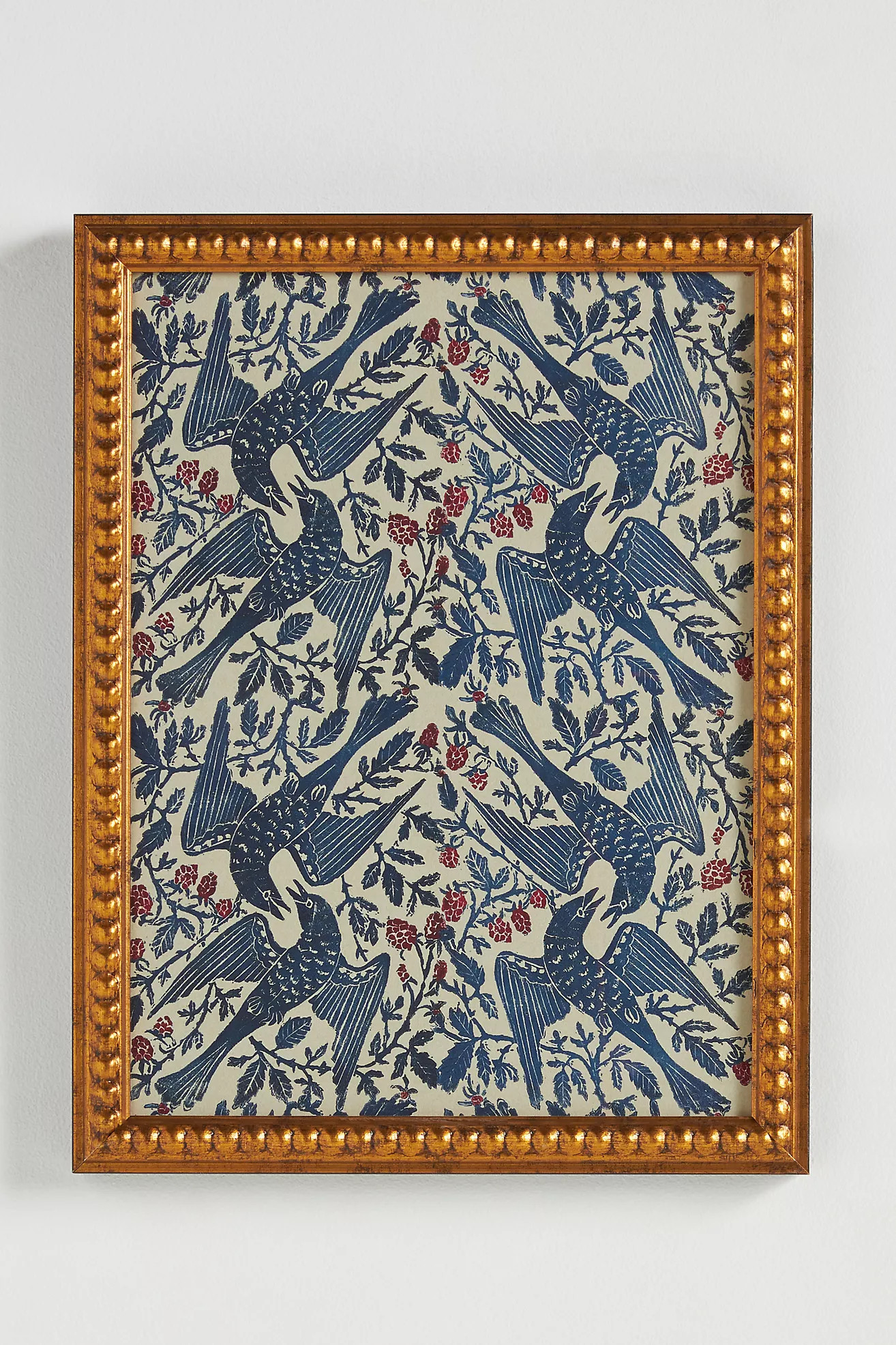 Robins and Raspberries Wall Art | Anthropologie (US)