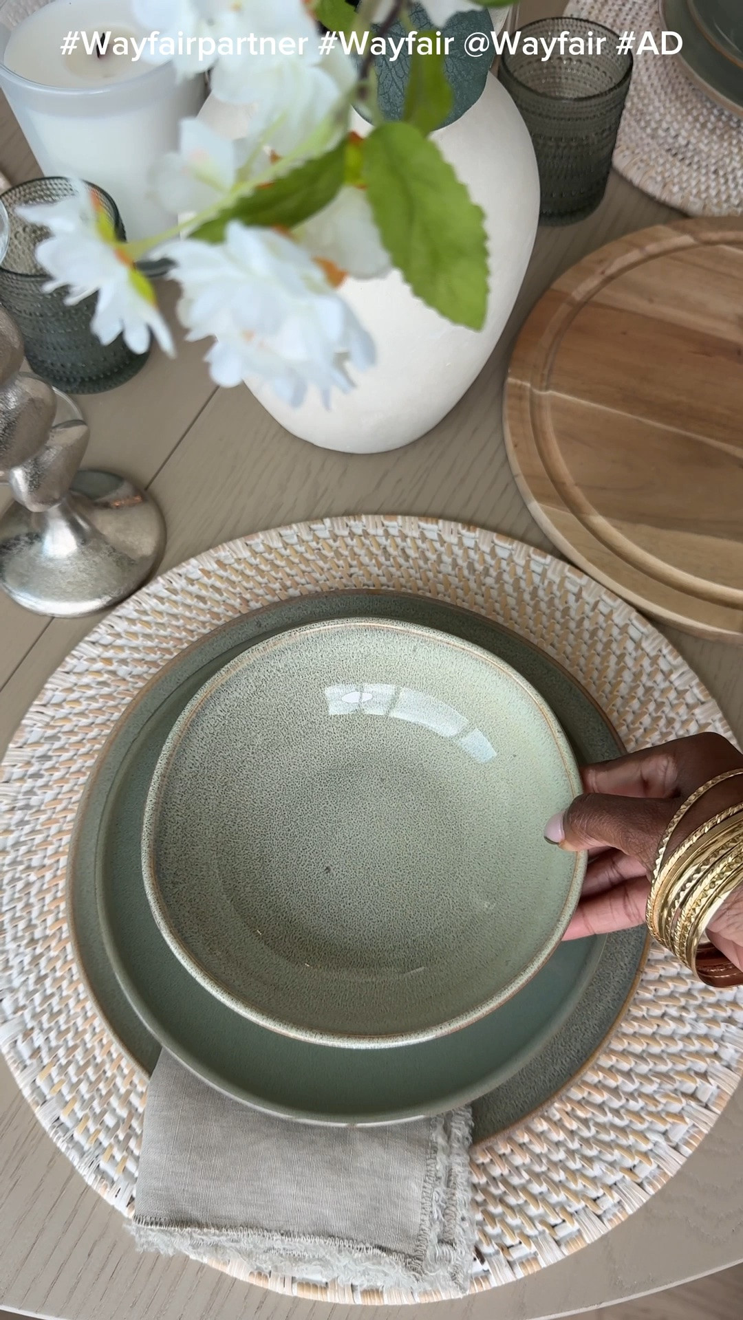 #AD Spring hosting season at my apartment is officially underway 🌷🍋✨ I wanted my dining space to feel brighter, cozy, and more inviting for spring/summer hosting at home, so I headed to Wayfair.com and found the prettiest table decor + hosting pieces 🤍🍽️

Honestly the little details made SUCH a difference and now my table finally feels like me 😂✨ Shop everything in my LTK 🫶🏽 @Wayfair  #wayfair #Ad #WayfairPartner @shop.ltk #liketkit

#LTKHome #LTKSeasonal #LTKdayinmylife
