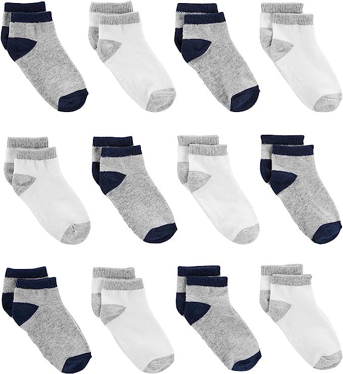 Simple Joys by Carter's Unisex Babies' No-Show Socks, 12 pairs | Amazon (US)