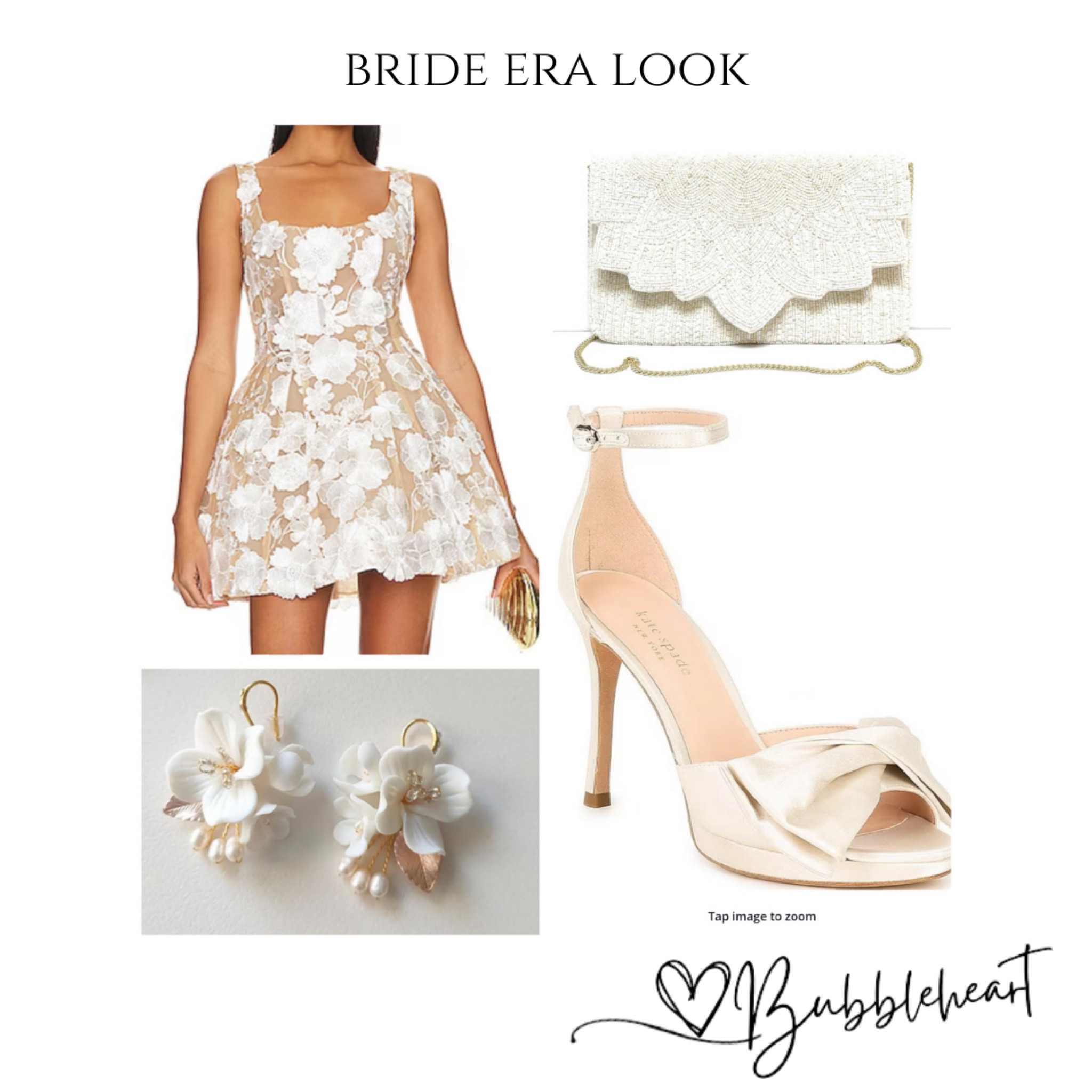 Bride Era Look White Dress 💍 

Wedding dress, engagement dress, engagement photo dress, engagement pic outfit, elopement dress, court house wedding dress, beach wedding dress, bridal shower dress, engagement party dress, party dress, white dress, rehearsal dinner dress, white party, short white dress, long white dress, midi dress, dress with bow, white lace dress, 2 piece white dress, 2 piece lace dress, bridal clutch, wedding clutch, wedding jewelry, bridal jewelry, bridal shoes, wedding shoes, bridal earrings, wedding earrings, midi dress, unique engagement dress 

#LTKwedding #LTKstyletip