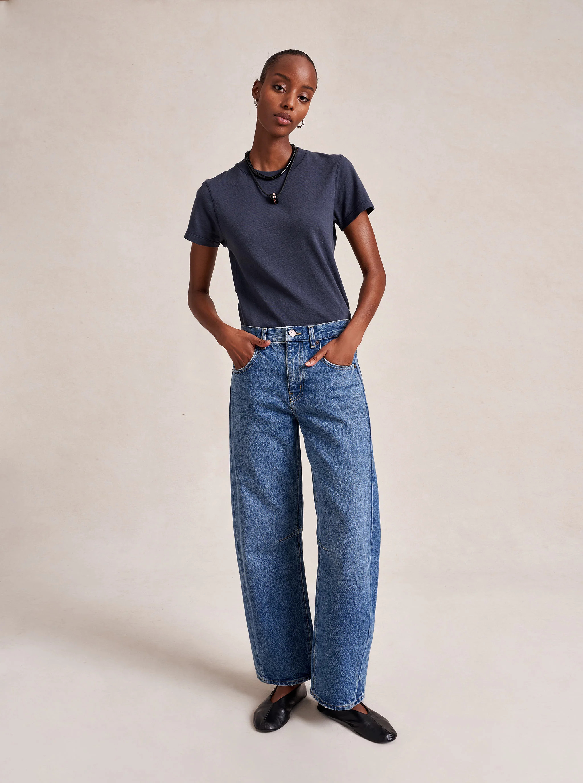 Megalyn Mega Barrel Jean | La Ligne