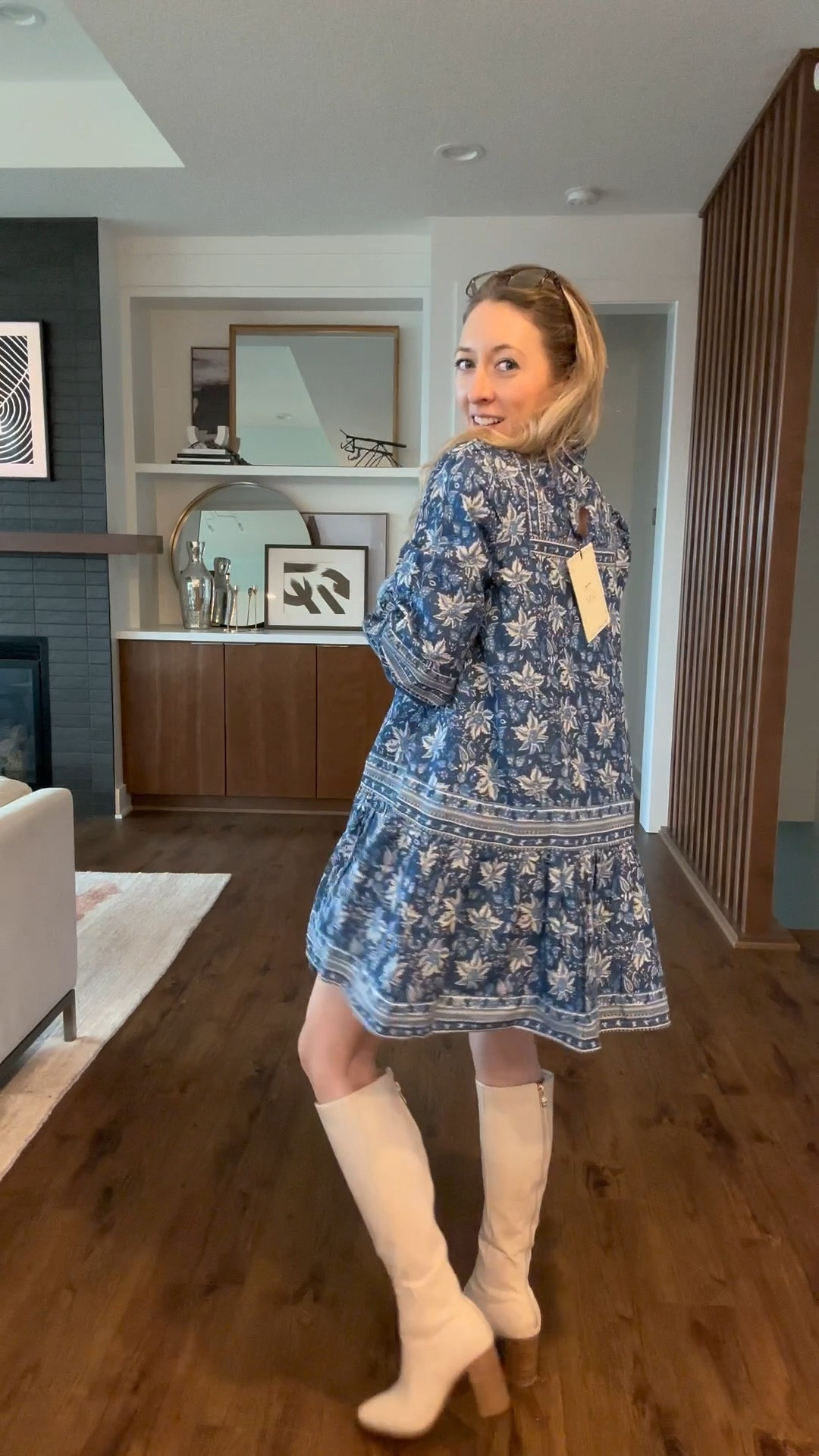 The Sézane and Sea New York collab is 🤌🏼🤌🏼 The Aliette dress is the perfect spring dress - dresses up with boots or down with white sneakers. Can’t wait to wear to baby showers and more this spring! And perfect for petites 💙 ALSO - even though this comes from France, their shipping was SO fast!#LTKFind

#LTKstyletip