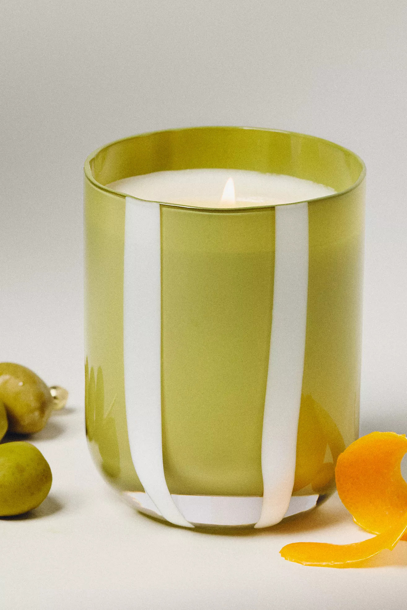 MÆGEN Atina Gourmand Fresh Olive & Lemon Glass Candle | Anthropologie (US)