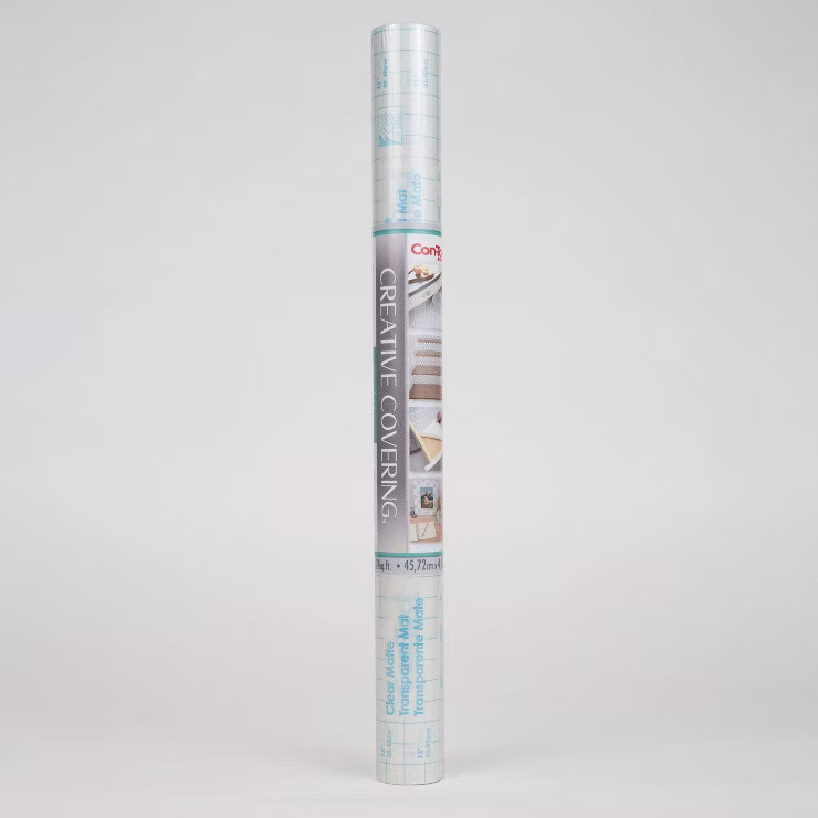 Con-Tact 18"x16' Adhesive Shelf Liner - Clear Matte | Target