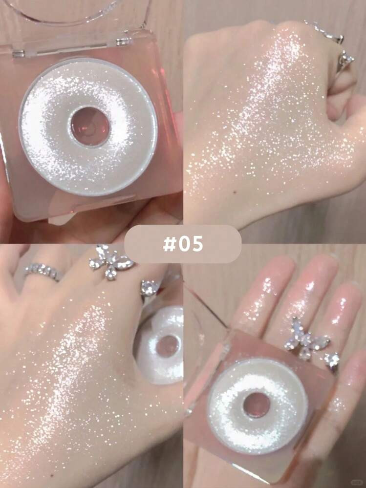 JUDYDOLL Highlight Powder - Radiant Diamond-Shaped Holographic Powder, Matte Finish, Face & Body ... | SHEIN