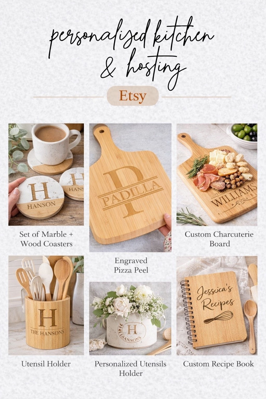 Sharing a round up of personalized items from @Etsy perfect to use or for gifts 🎁 

#ad #etsy #etsycreatorco