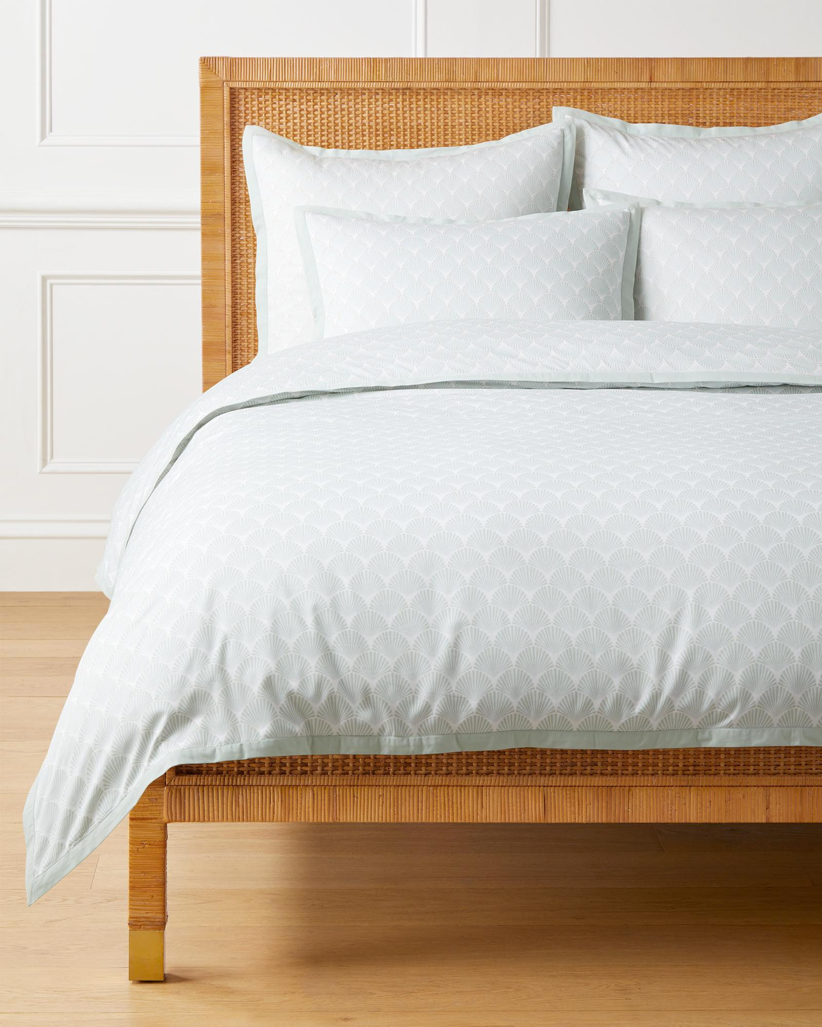 Sandbar Duvet Cover – King/Cal King - Seaglass | Serena & Lily | Serena and Lily