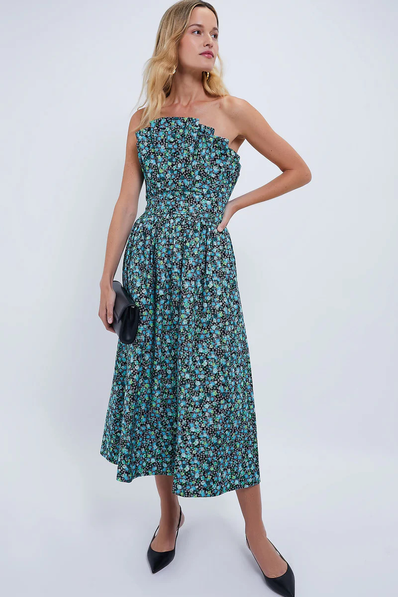 Jazmin Print Abanico Dress | Tuckernuck (US)