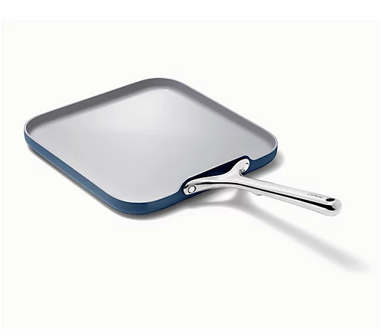 Caraway Home 11" Square Flat Griddle Pan - QVC.com | QVC
