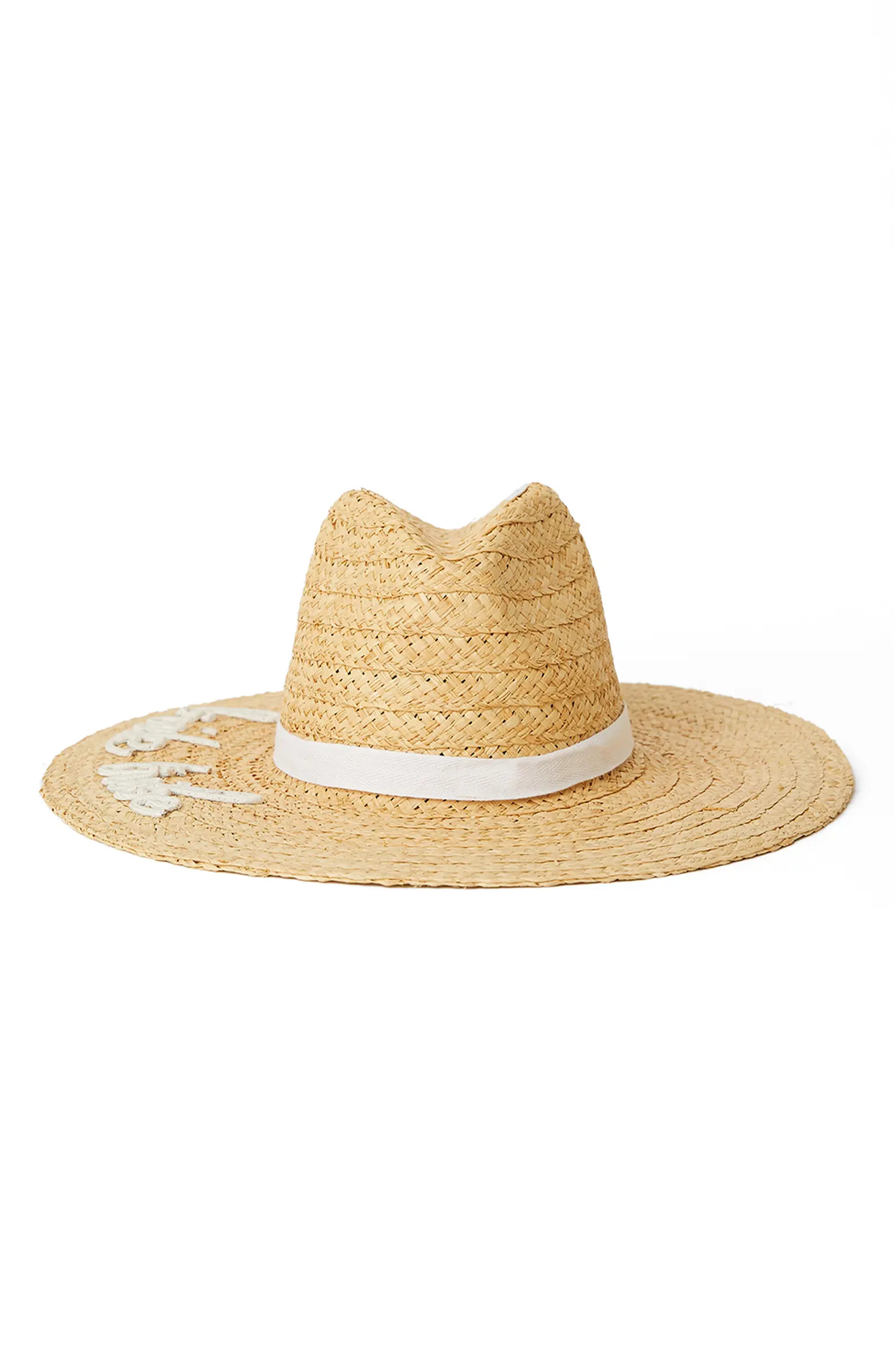 btb Los Angeles Bride Straw Hat | Nordstrom | Nordstrom