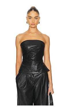 Camila Coelho Diem Top in Black from Revolve.com | Revolve Clothing (Global)