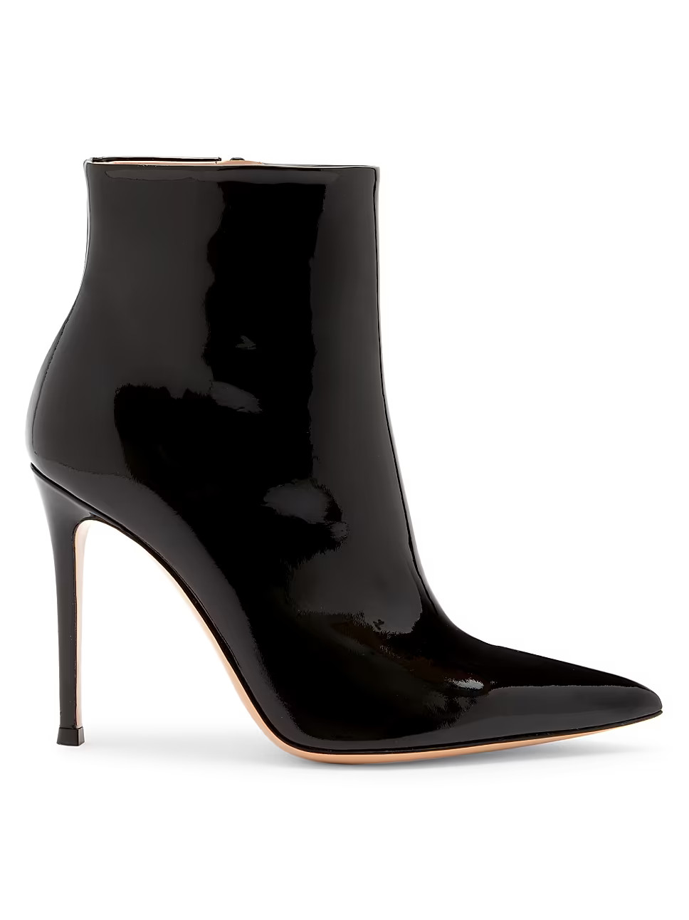 105MM Leather Ankle Booties | Saks Fifth Avenue