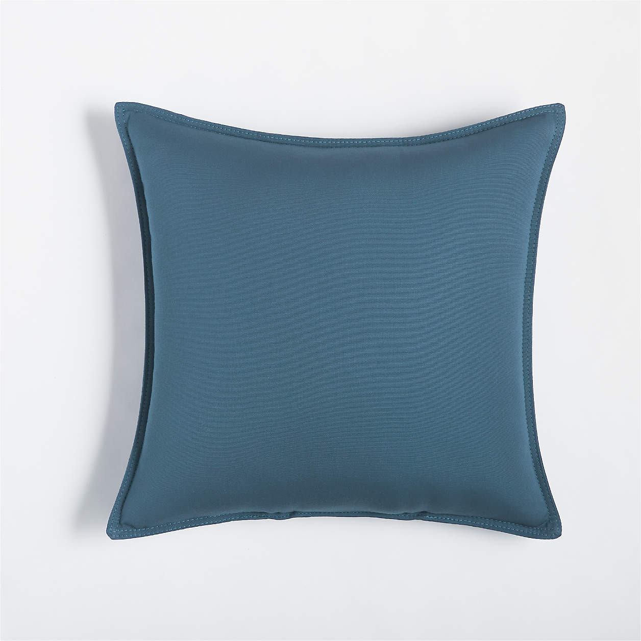 Sunbrella Spa Blue 20"x20" Outdoor Pillow + Reviews | Crate & Barrel | Crate & Barrel