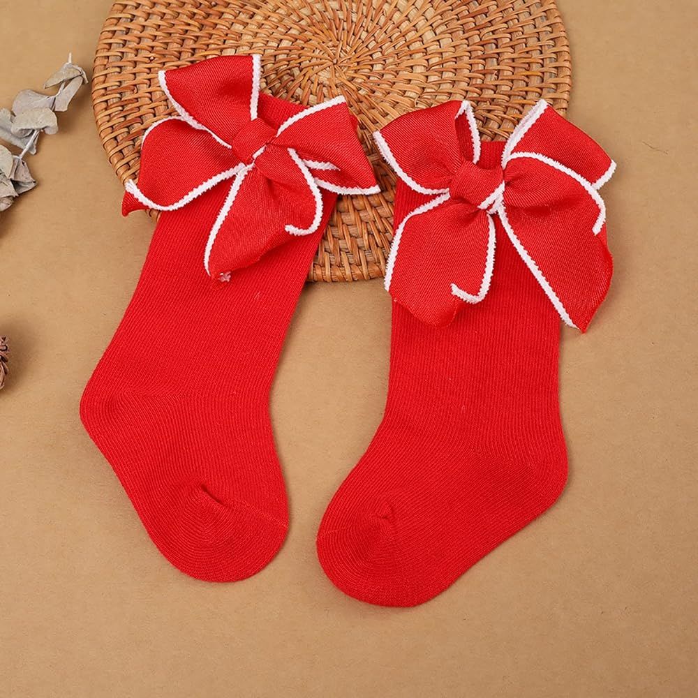 Cute Baby Socks Winter Warm Long Socks For Toddlers Boys Girls Children Kids Princess Socks Floor So | Amazon (US)