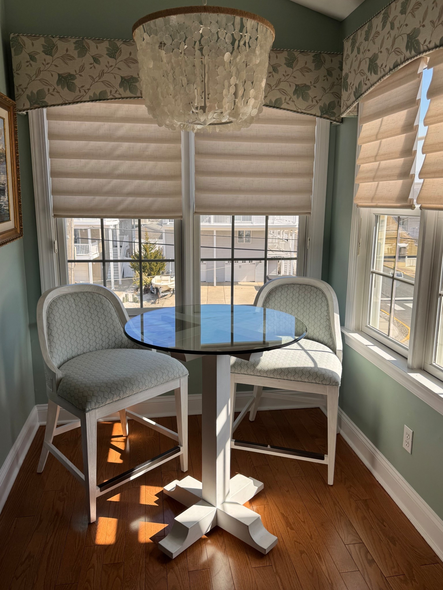 The perfect coastal nook to enjoy your morning coffee. ☕️ 

#LTKHome #LTKStyleTip