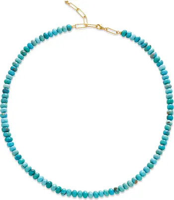 Monica Vinader Beaded Turqouise Necklace | Nordstrom | Nordstrom