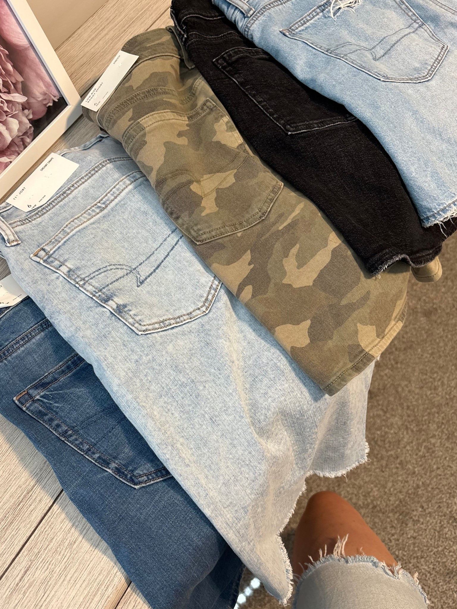 I have a full blown addiction with American eagle Jean shorts and jorts.  My summer staple!!

#LTKsale #LTKsummer #LTKfestival