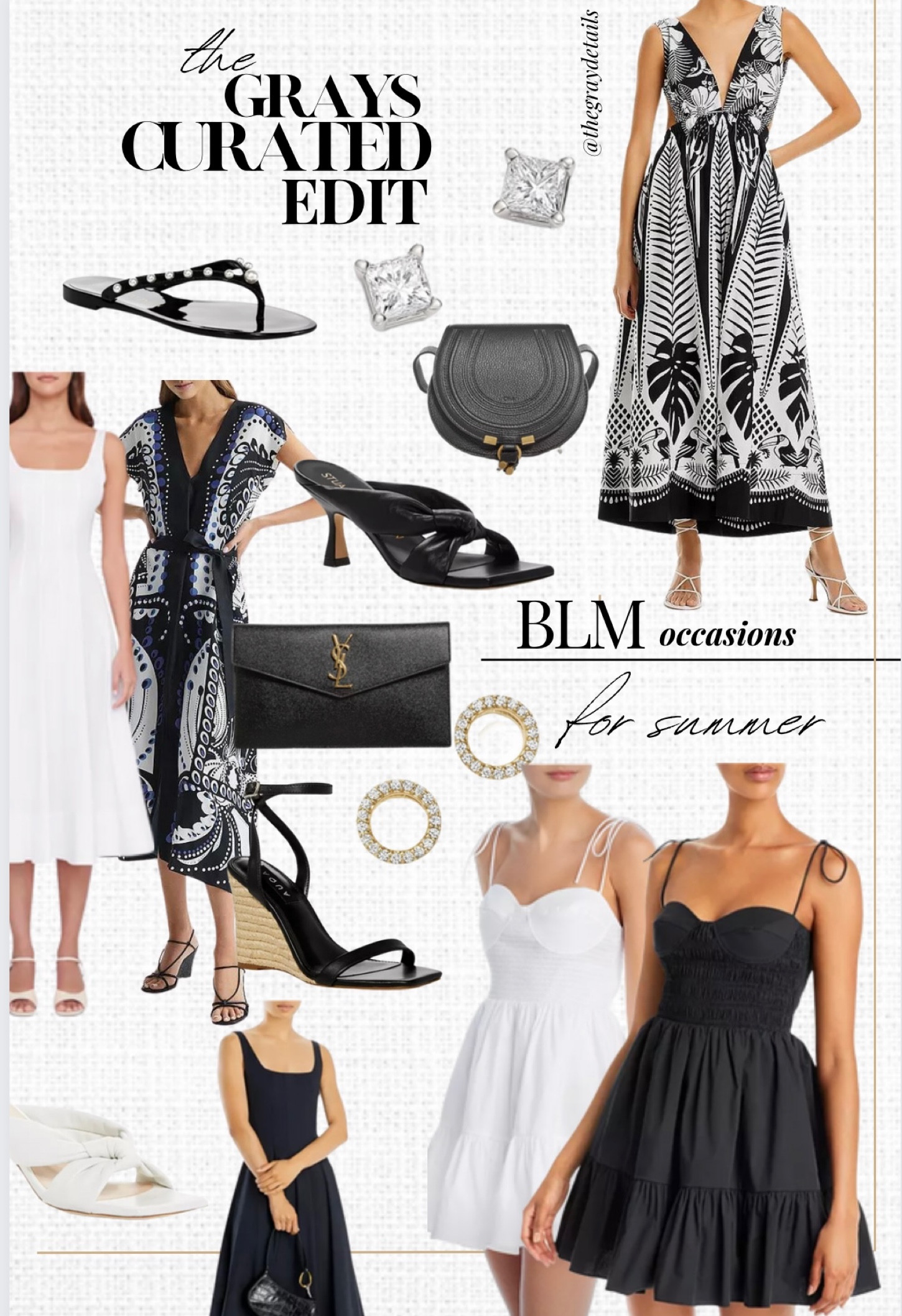 Black and white dresses for summer 

#LTKFind #LTKstyletip #LTKwedding