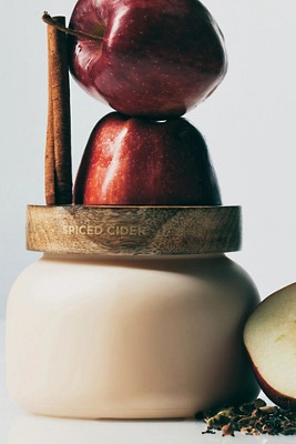 Capri Blue Spiced Cider Matte Glass Candle | Anthropologie (US)