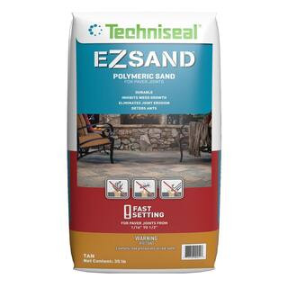 Techniseal EZ Sand 35 lbs. Tan Paver Joint Sand 141000100 - The Home Depot | The Home Depot