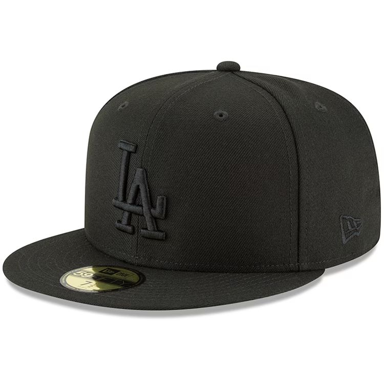 Los Angeles Dodgers New Era Primary Logo Basic 59FIFTY Fitted Hat - Black | Lids