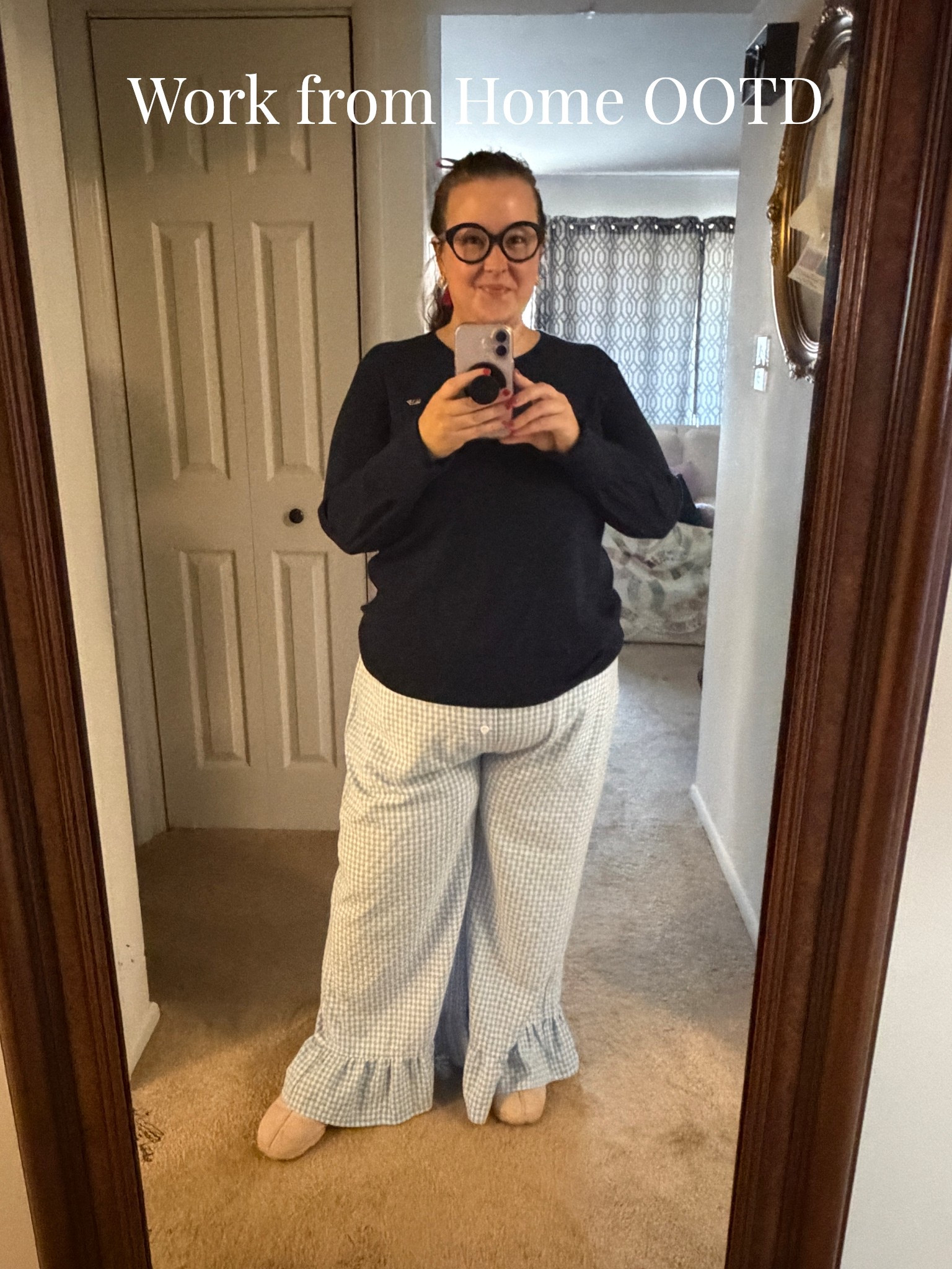 Loving my new soft pants from Amazon! Paired with a light sweater for this chilly weather front! If you work from home you know soft pants are the way to go, and these are cute but oh so comfy!

#LTKPlusSize #LTKdayinmylife #LTKootd