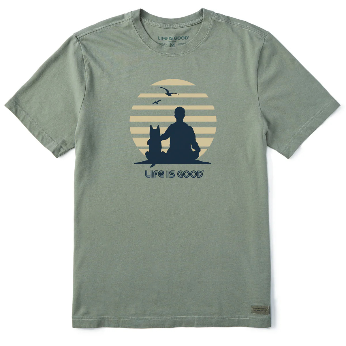 Men's 70's Retro Beach View Short Sleeve Tee | Life is Good