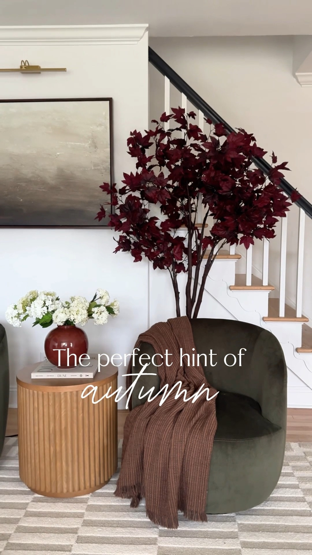 This corner is giving me all the cozy fall vibes 🍂 This Fama tree is such a statement piece and it’s currently on sale for under $145.

Paired with my Target side table + textured accents, it completely pulled this space together for autumn. 🍁

#LTKhome #LTKfinds #LTKseasonal #LTKsale #LTKdecor #LTKstyletip #LTKholiday #LTKunder150 #LTKfamily #LTKhomeinspo
#homedecor #falldecor #modernorganic #neutralhome #cozyhome #homefinds #targetstyle #targetfinds #entrywayinspo #livingroominspo

#LTKSeasonal #LTKHome #LTKSaleAlert