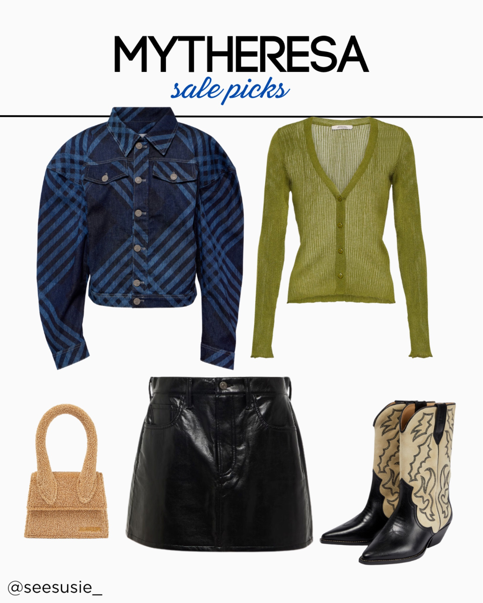 Get ready for spring with these sale pieces at MyTheresa. extra 10% off sale items now. 💙

#LTKSpringSale #LTKsalealert #LTKstyletip