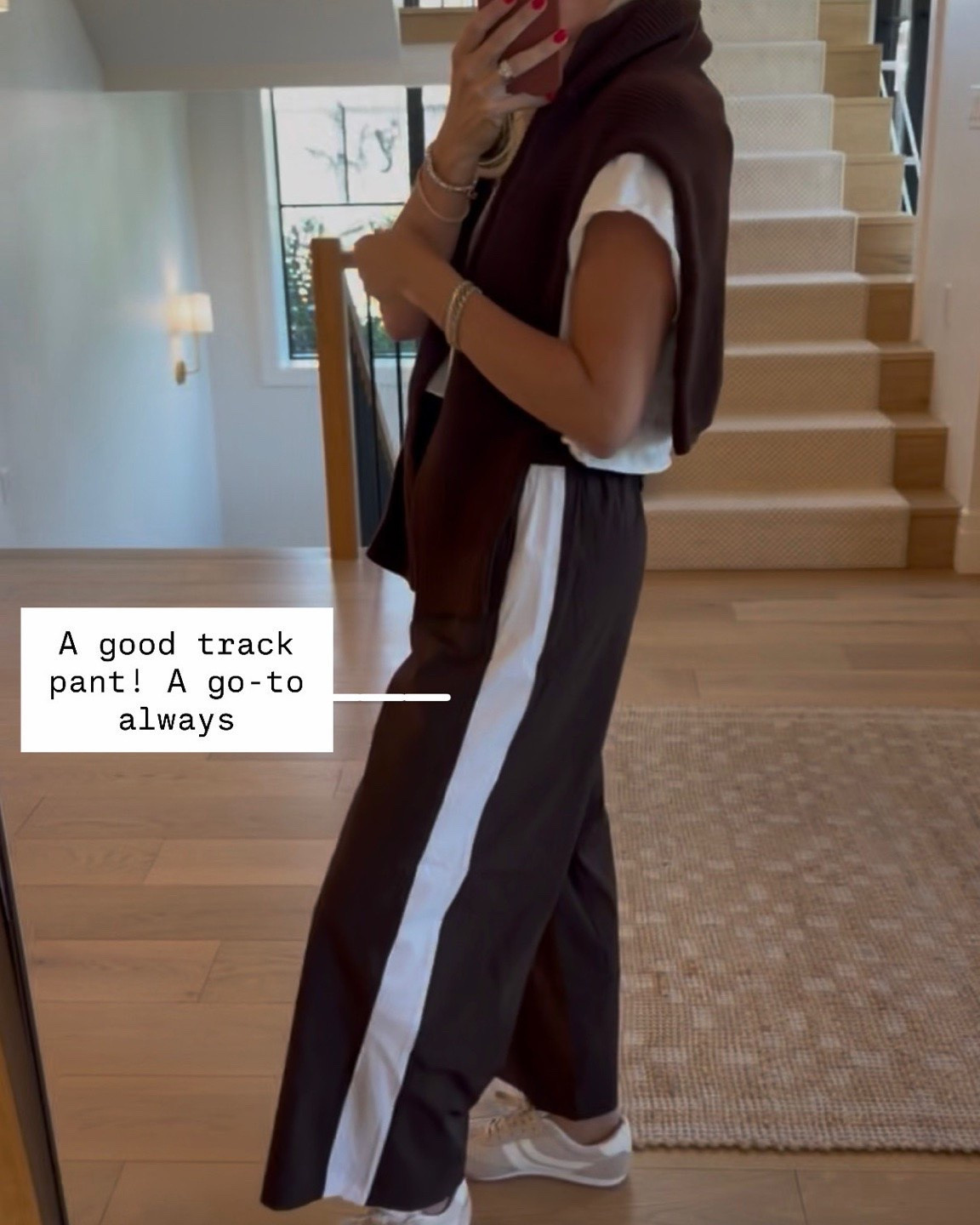 This is such a fun track pant!

#LTKootd #LTKgrwm #LTKmomlife