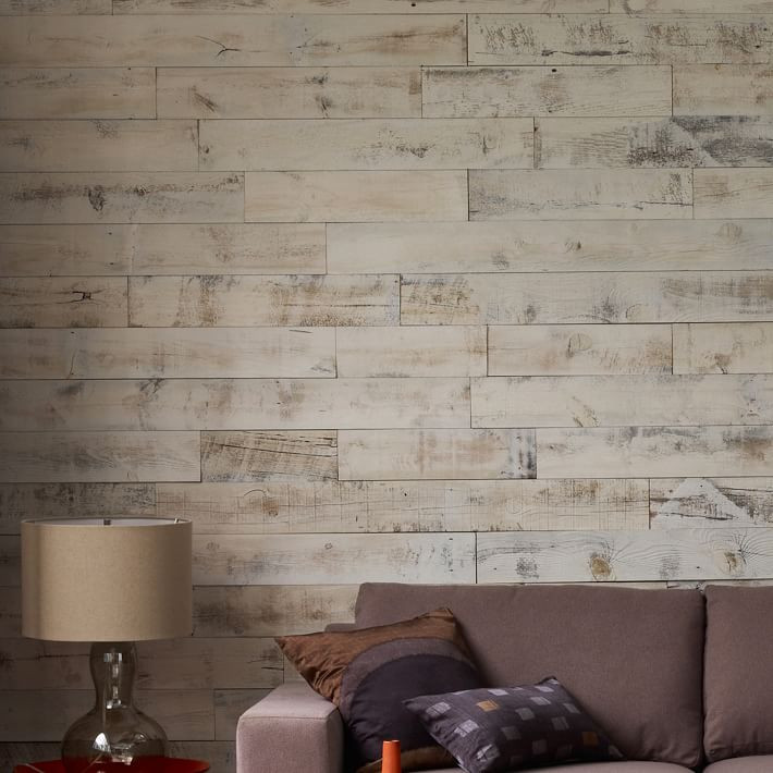 Stikwood Adhesive Wood Paneling (20'sq. Set) | West Elm (US)