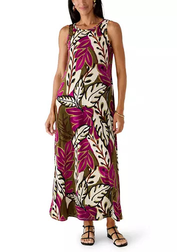 Women's Sleeveless Printed Dress | Belk