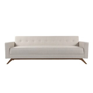 Kardiel Bauhaus Mid-Century Modern 90" Sofa, Vintage Twill - Shale | Bed Bath & Beyond