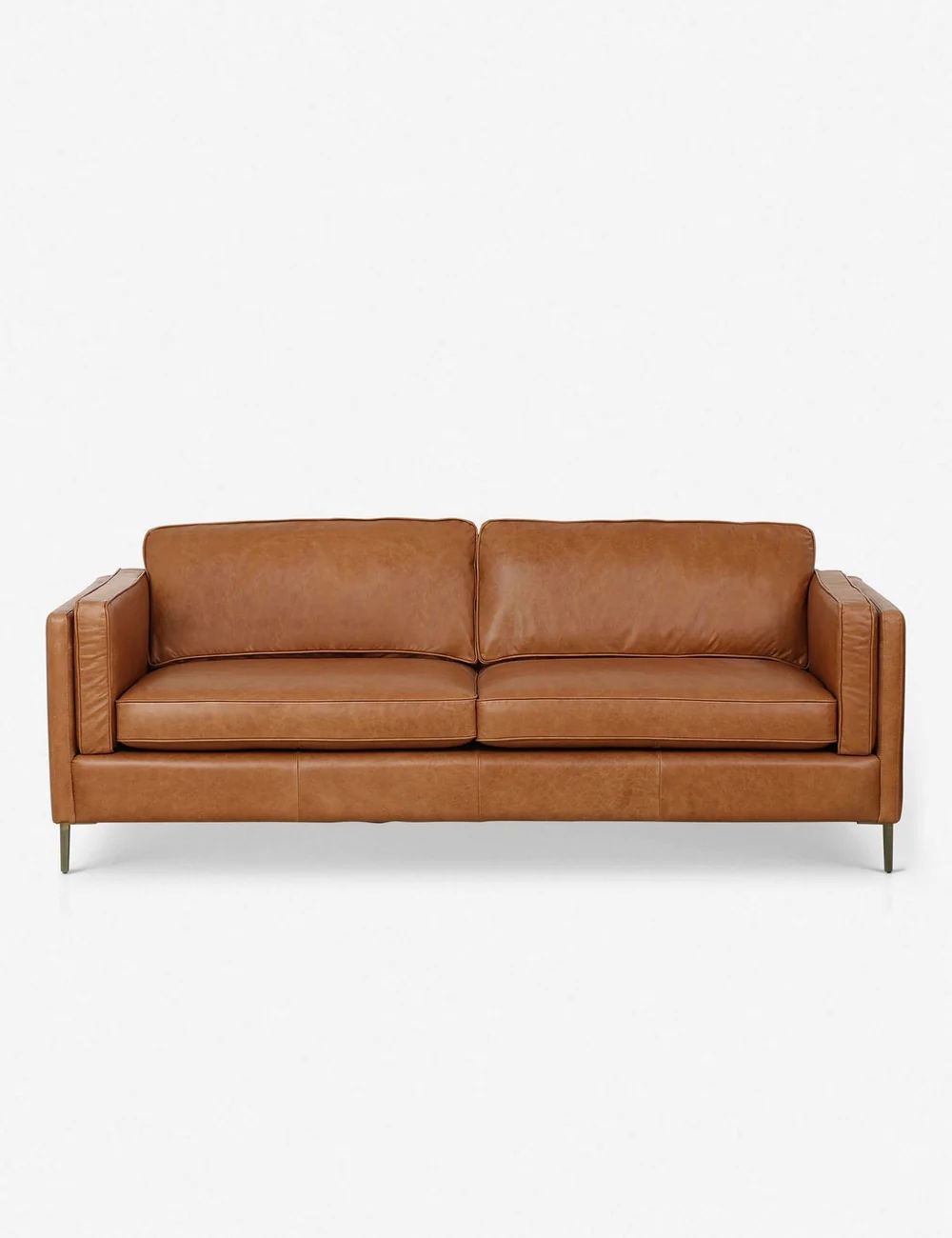 Orielle Leather Sofa | Lulu and Georgia 