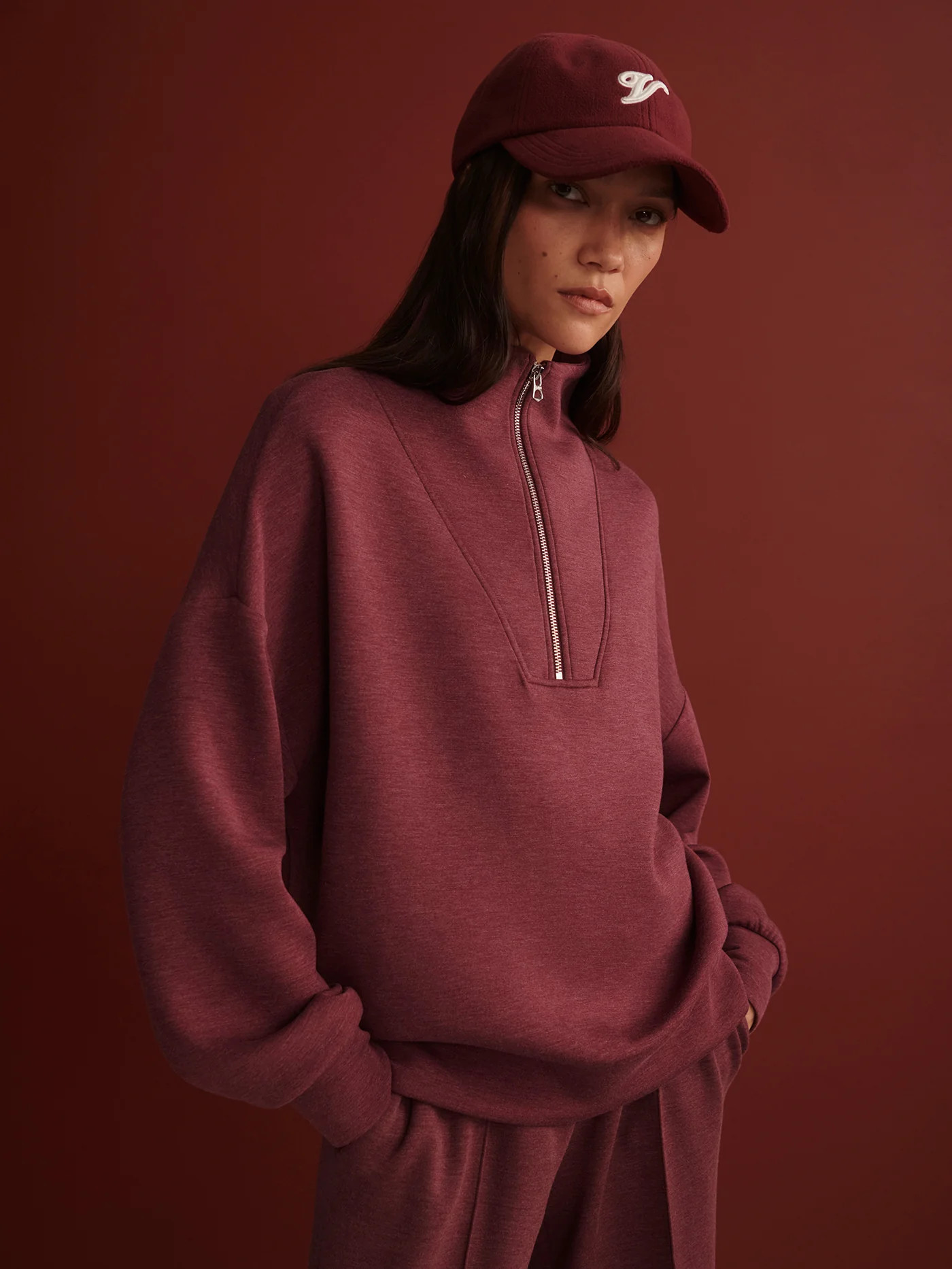 Hawley Half Zip Sweat | Varley US | Varley US