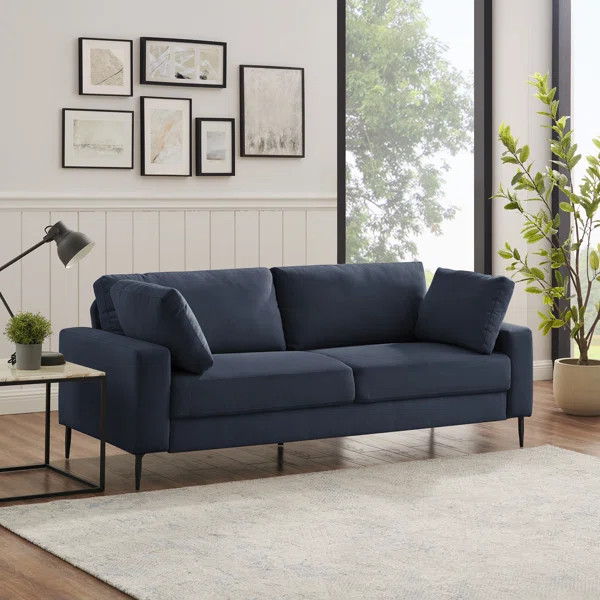 Jeses MINIMORE Modern Style Etta 84.3" Mid-Century Modern Design Sofa | Wayfair North America