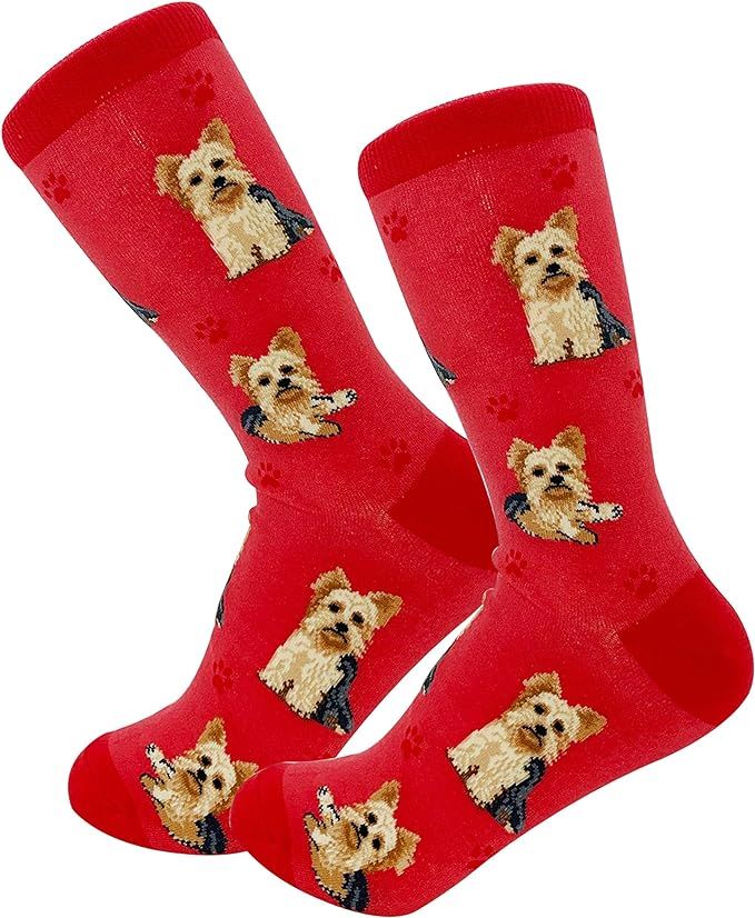 E&S Imports Pet Lover Socks - All Season - One Size Fits Most - for Women and Men – Cat and Dog... | Amazon (US)